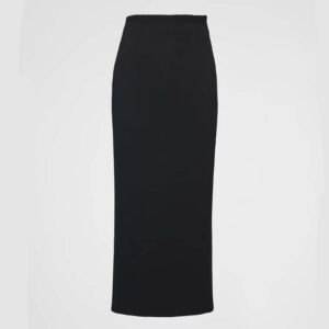 Prada Women Stretch Natté Midi-Skirt