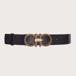 Salvatore Ferragamo Unisex Adjustable Gancini Belt