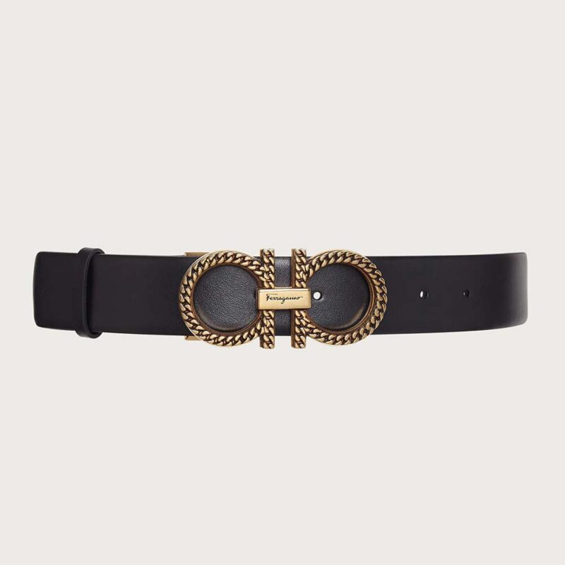 Salvatore Ferragamo Unisex Adjustable Gancini Belt