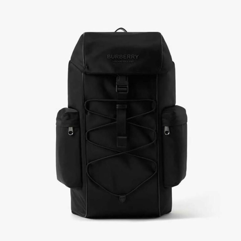 Burberry Unisex Murray Backpack-Black
