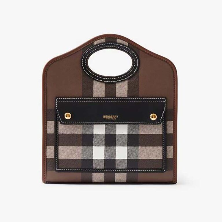 Burberry Women Mini Pocket Bag-Brown