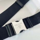 Prada Men Saffiano Leather Belt Bag-Black
