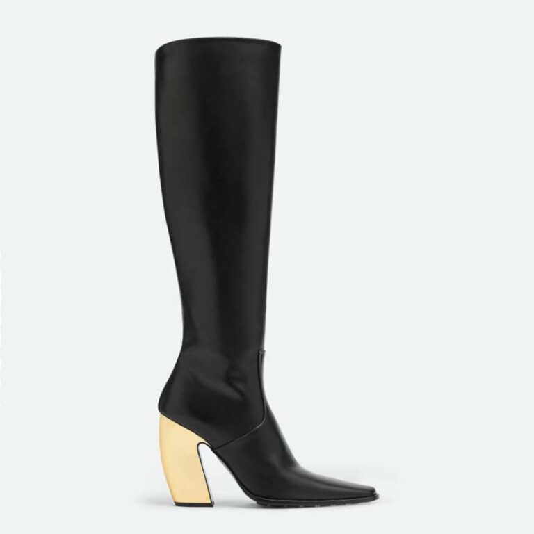 Bottega Veneta Women Tex Boot-Black