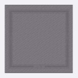 Dior Unisex Oblique Shawl Gray Silk Blend with Metallic Thread