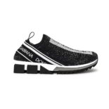 Dolce Gabbana D&G Men Fast Sneakers with Fusible Rhinestones