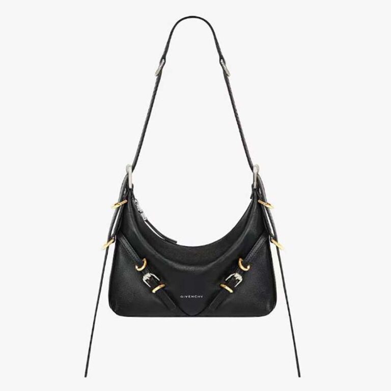 Givenchy Women Mini Voyou Bag in Leather-Black