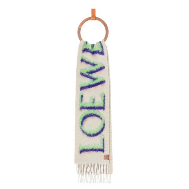 Loewe Unisex LOEWE Scarf in Wool and Mohair