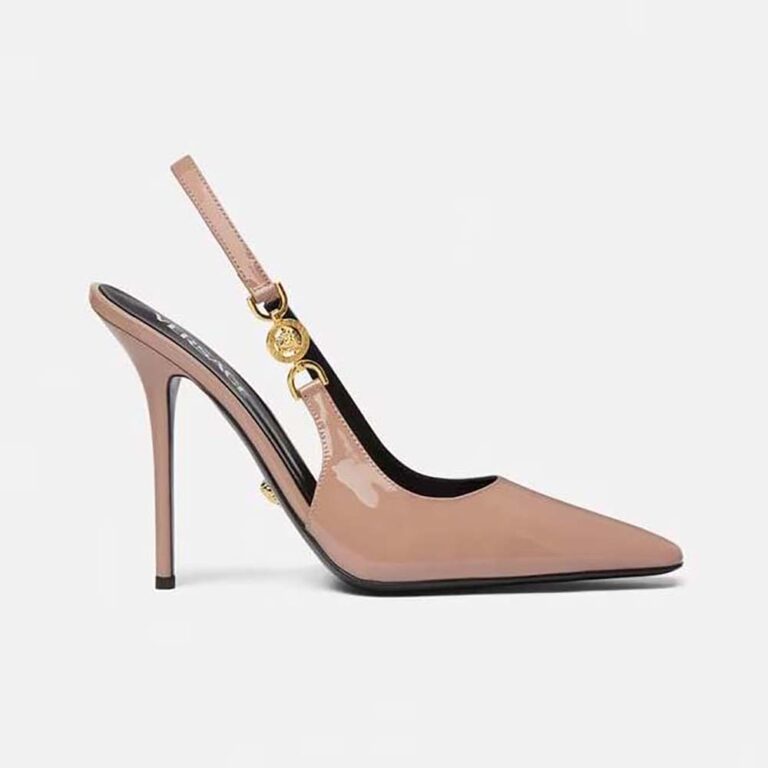 Versace Women Medusa '95 Slingback Pumps-Pink