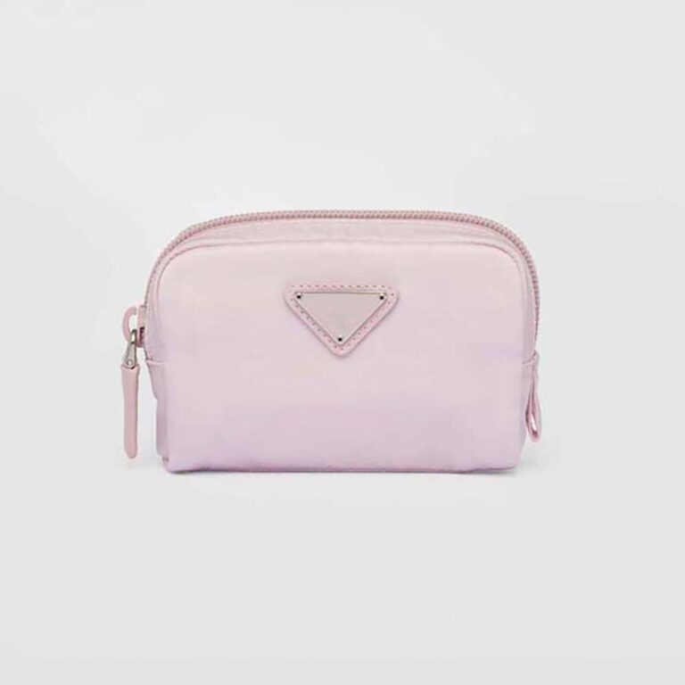 Prada Women Small Re-Nylon Wallet-Pink