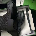 Bottega Veneta Unisex Fireman Ankle Boot-Black