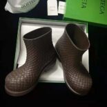 Bottega Veneta Unisex Fireman Ankle Boot-Brown