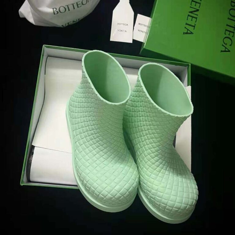 Bottega Veneta Unisex Fireman Ankle Boot-Green