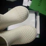 Bottega Veneta Unisex Fireman Ankle Boot-White