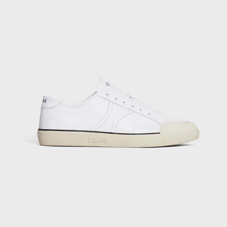 Celine Unisex As-01 Low Lace-up Celine Alan Sneaker in Calfskin