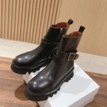 Chloe Women Owena Ankle Boots-Black CHC23A893EX001