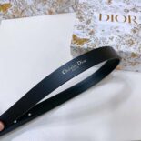 Dior Women Métamorphose Belt Black Ultrasmooth Calfskin 20 MM-Gold