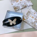 Dior Women Métamorphose Belt Black Ultrasmooth Calfskin 20 MM-Gold
