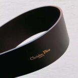 Dior Women Punk Belt Black Matte Calfskin-B0453UBJI