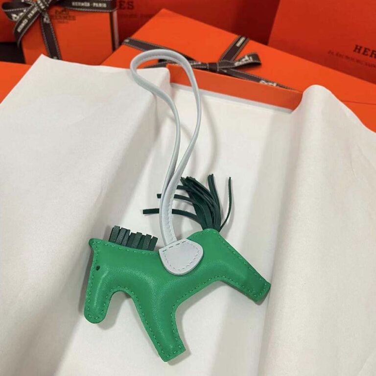 Hermes Unisex Rodeo MM Charm-Green H064930CAES