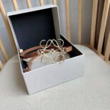 Loewe Women Anagram Belt in Classic Calfskin-Tan E619244X44