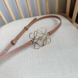 Loewe Women Anagram Belt in Classic Calfskin-Tan E619244X44