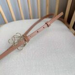 Loewe Women Anagram Belt in Classic Calfskin-Tan E619244X44