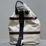 Saint Laurent YSL Women Rive Gauche Sling Bag in Smooth Leather-White