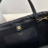 Celine Women Small Cabas Drawstring Cuir Triomphe in Grained Calfskin