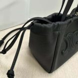 Celine Women Small Cabas Drawstring Cuir Triomphe in Grained Calfskin
