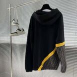 Fendi Men Black Jersey Sweatshirt-FAF681AN67F1KRX