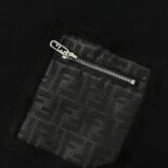 Fendi Men Black Jersey Sweatshirt-FY3938APN0F0QA1
