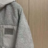 Fendi Men Blouson Gray Teddy Sweatshirt-FW1288AQMNF1MU3