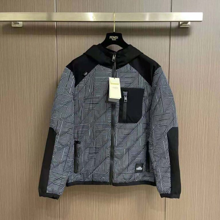 Fendi Men Multicolor Nylon Blouson-FAA641APX5F1ML9
