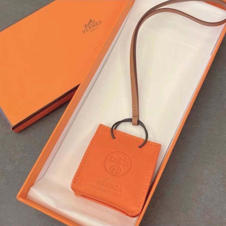 Hermes Orange Bag Charm H079065CAAA