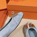 Hermes Women Innocente Slingback in Suede Goatskin-H241158Z 1D350
