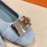 Hermes Women Innocente Slingback in Suede Goatskin-H241158Z 1D350