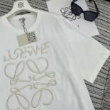 Loewe Men Loose Fit T-shirt in Cotton-White H526Y22XAG