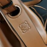 Loewe Women Mini Nano Balloon Bag in Nappa and Calfskin-Brown
