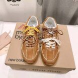 Miu Miu Women New Balance X Miu Miu 530 SL Suede Sneakers-Brown