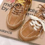 Miu Miu Women New Balance X Miu Miu 530 SL Suede Sneakers-Brown