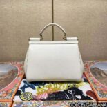 Dolce Gabbana D&G Women Medium Dauphine Leather Sicily Bag BB6002A10018H402