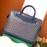 Goyard Unisex Cisalpin Document Case-Navy CISDOCPMLTY12CL12P
