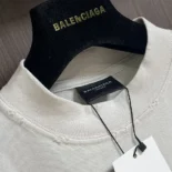 Balenciaga Men Not Been Done T-Shirt Oversized in off White Vintage Jersey