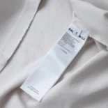 Balenciaga Women Lo_ve T-Shirt Medium Fit in off White and Black Vintage Jersey