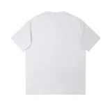 Balenciaga Women Lo_ve T-Shirt Medium Fit in off White and Black Vintage Jersey