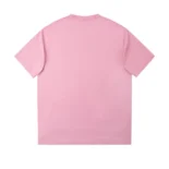 Balenciaga Women Paris Moon T-Shirt Oversized in Light Pink Vintage Jersey