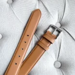 Bottega Veneta Unisex Smooth Calfskin Leather Belt-Wood 755155VALKO2655