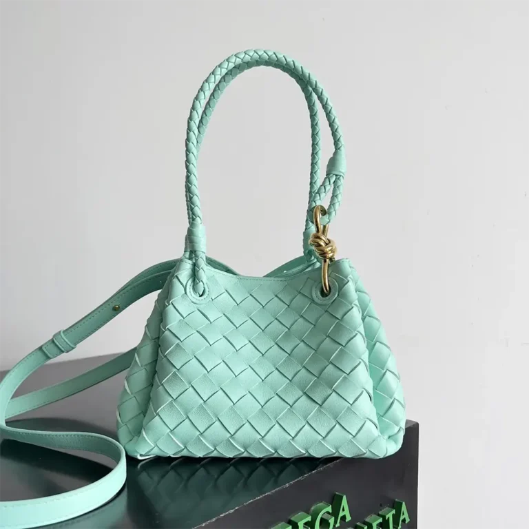 Bottega Veneta Women Small Andiamo Parachute- Green oasis 796569VCPPT8060