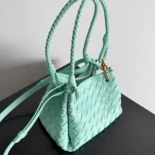 Bottega Veneta Women Small Andiamo Parachute- Green oasis 796569VCPPT8060