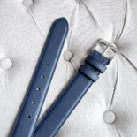 Bottega Veneta Women Smooth Calfskin Leather Belt-Navy 755155VALKO8838